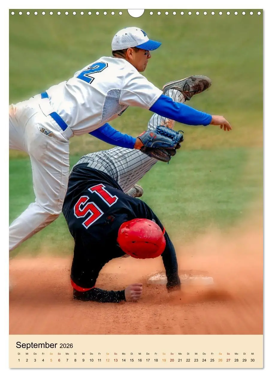 Bild: 9783516333947 | Baseball Power (Wandkalender 2026 DIN A3 hoch), CALVENDO...