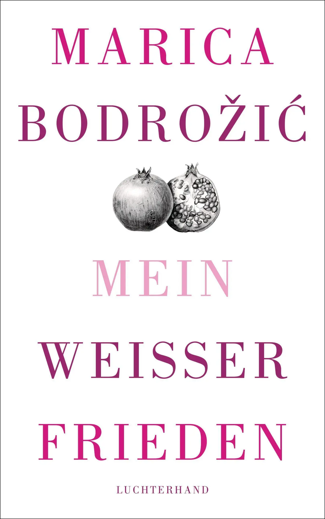 Cover: 9783630873947 | Mein weißer Frieden | Marica Bodrozic | Buch | 336 S. | Deutsch | 2014