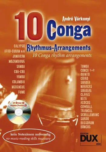 Cover: 4031658004047 | Varkonyi, A: 10 Conga Rhythmus-Arrangements | Andre Varkonyi | Buch