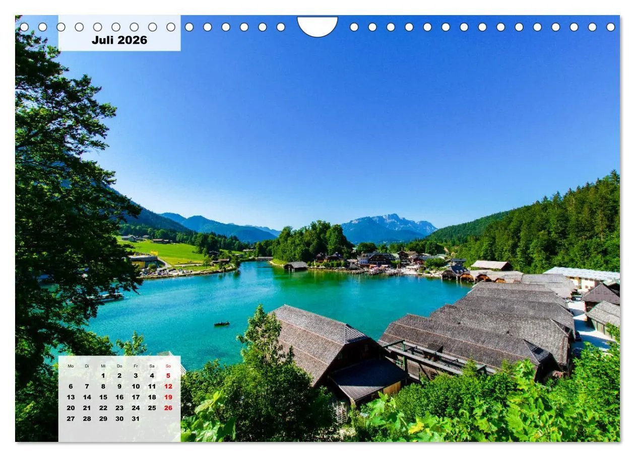 Bild: 9783457374047 | Berge im Berchtesgadener Land (Wandkalender 2026 DIN A4 quer),...