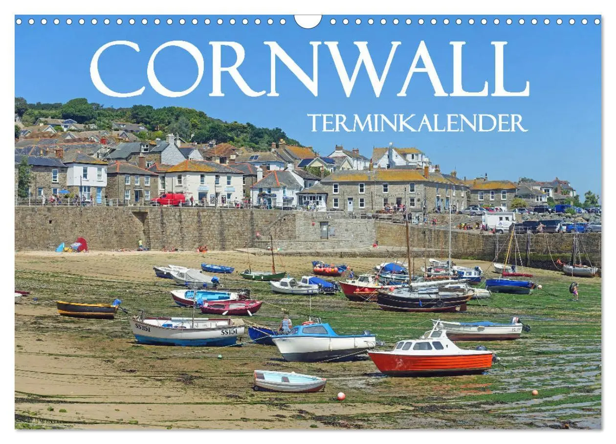 Cover: 9783457824047 | Cornwall. Terminkalender (Wandkalender 2026 DIN A3 quer), CALVENDO...