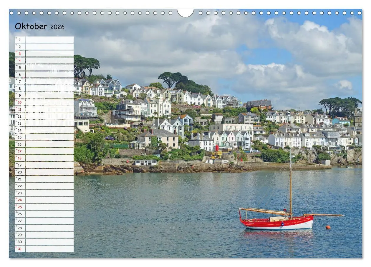 Bild: 9783457824047 | Cornwall. Terminkalender (Wandkalender 2026 DIN A3 quer), CALVENDO...