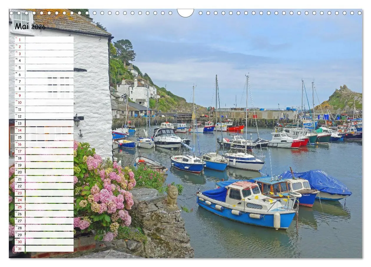 Bild: 9783457824047 | Cornwall. Terminkalender (Wandkalender 2026 DIN A3 quer), CALVENDO...