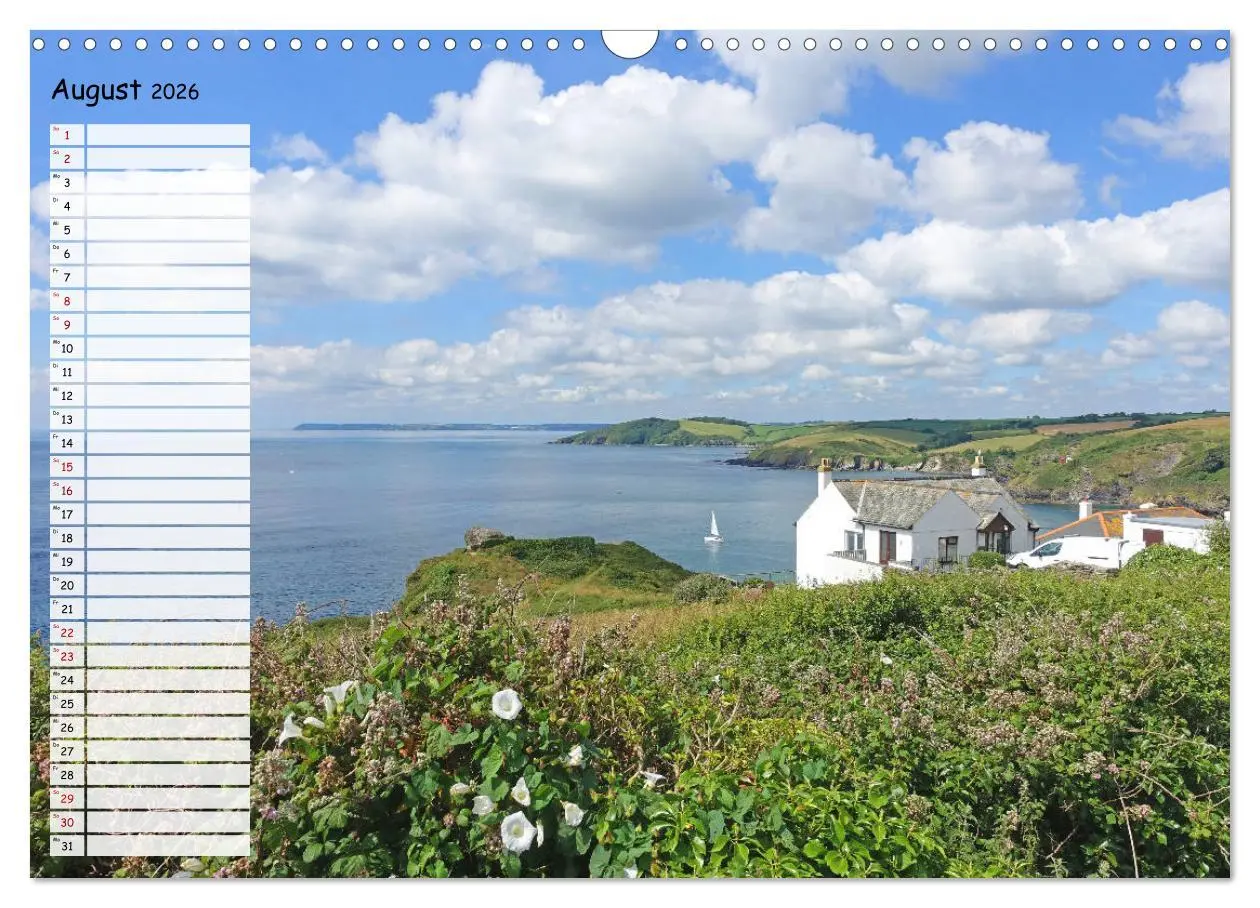 Bild: 9783457824047 | Cornwall. Terminkalender (Wandkalender 2026 DIN A3 quer), CALVENDO...