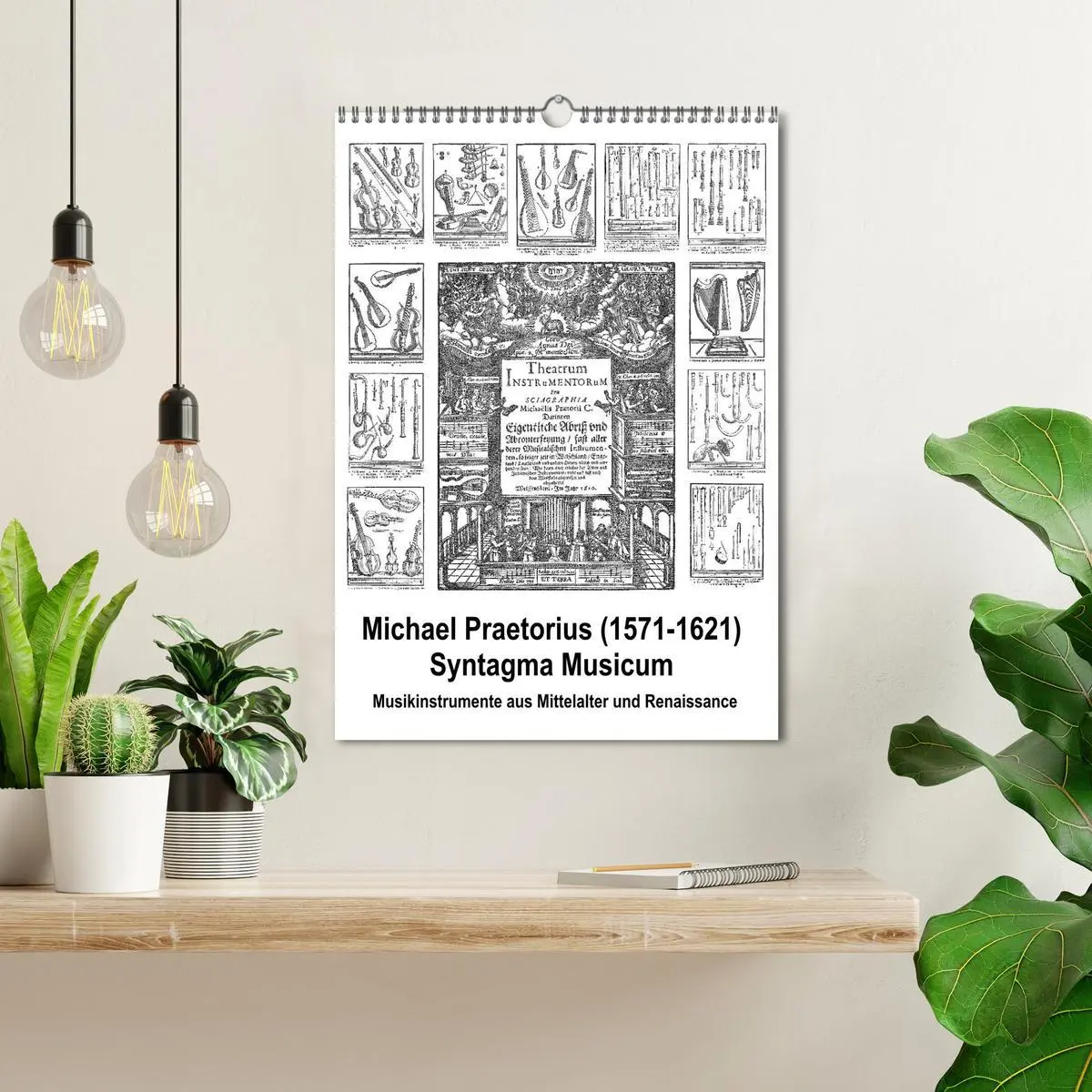 Bild: 9783516394047 | Michael Praetorius Syntagma Musicum (Wandkalender 2026 DIN A3...