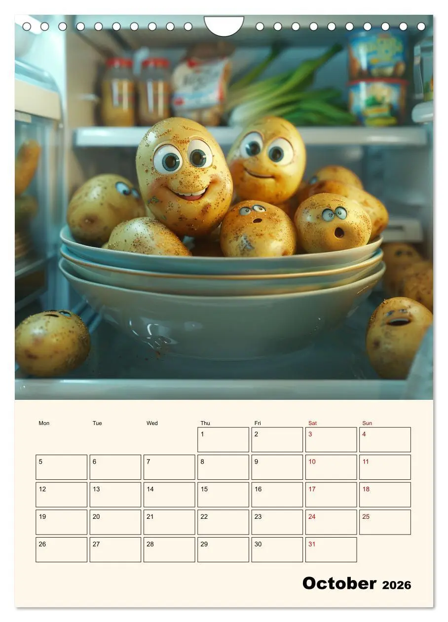 Bild: 9783516534047 | The Light ist still on in the Fridge (Wall Calendar 2026 DIN A4...