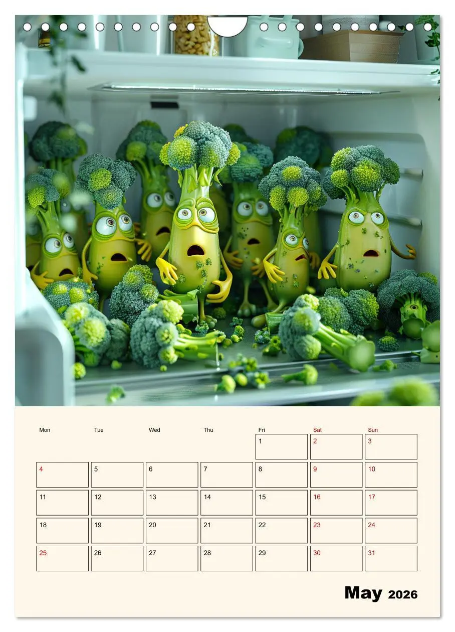 Bild: 9783516534047 | The Light ist still on in the Fridge (Wall Calendar 2026 DIN A4...