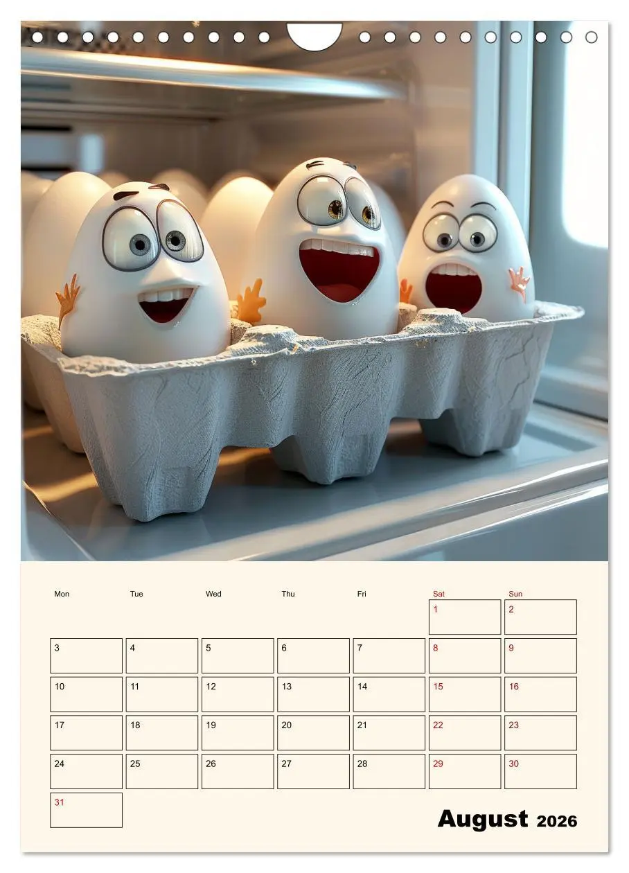 Bild: 9783516534047 | The Light ist still on in the Fridge (Wall Calendar 2026 DIN A4...