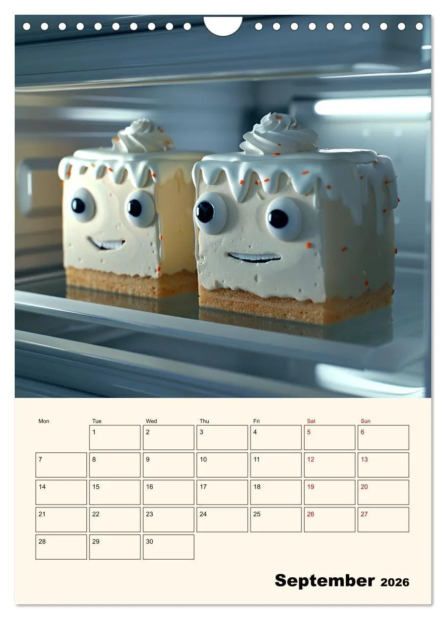 Bild: 9783516534047 | The Light ist still on in the Fridge (Wall Calendar 2026 DIN A4...