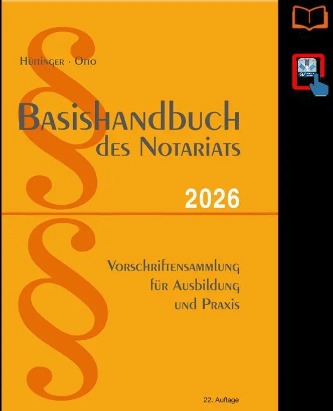 Cover: 9783872494047 | Basishandbuch des Notariats 2026 | Dirk Otto (u. a.) | Taschenbuch