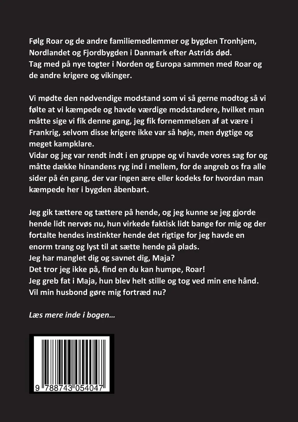 Rückseite: 9788743054047 | Roar | Tronhjem | Dorthe Paulsen | Taschenbuch | Dänisch | 2023