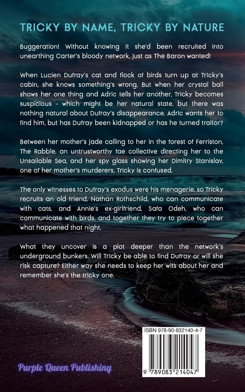 Rückseite: 9789083214047 | Unsailable Sea | Miranda Kate | Taschenbuch | Kartoniert / Broschiert