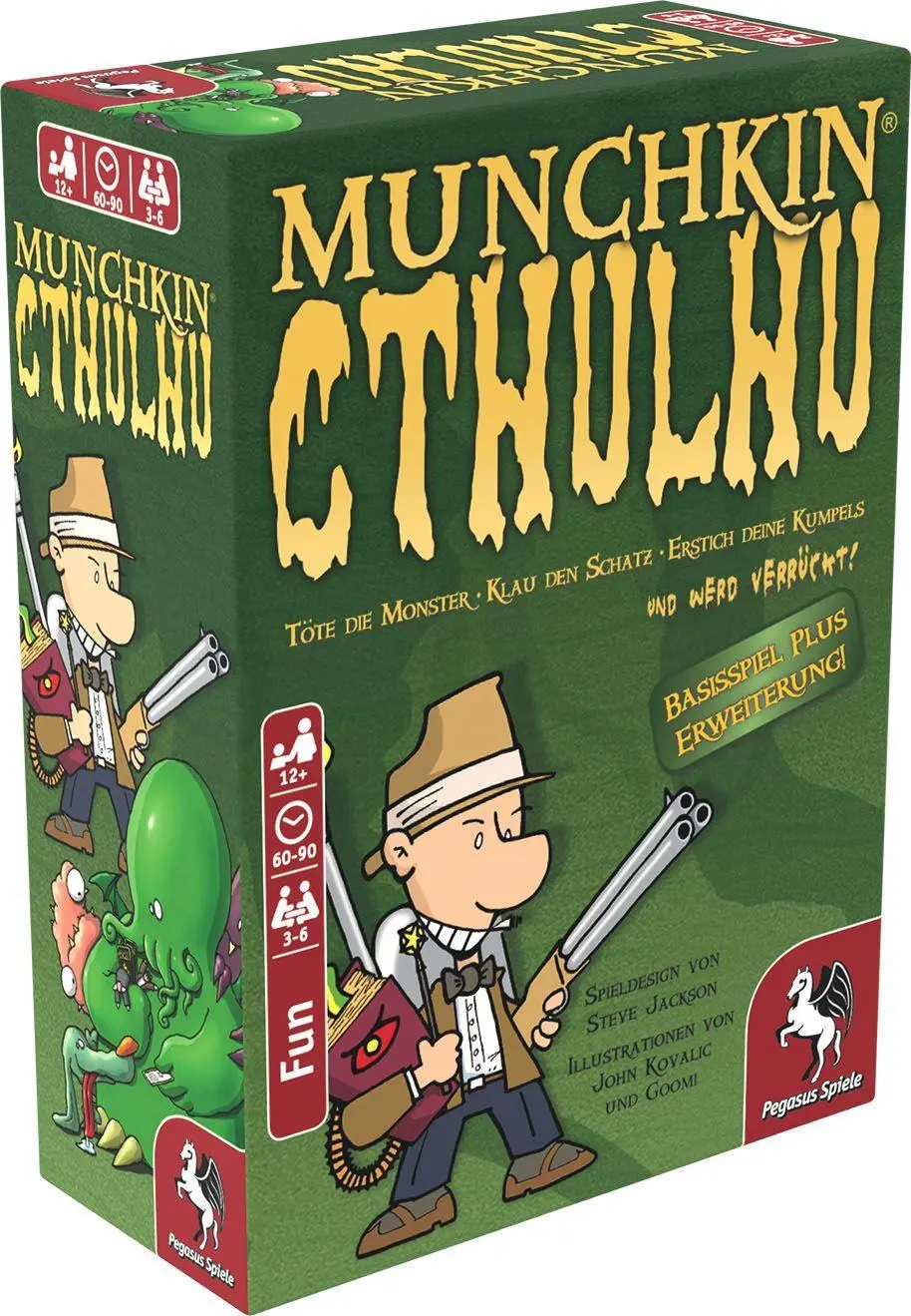 Cover: 4250231704147 | Munchkin Cthulhu 1+2 | Steve Jackson | Spiel | Brettspiel | 17189G