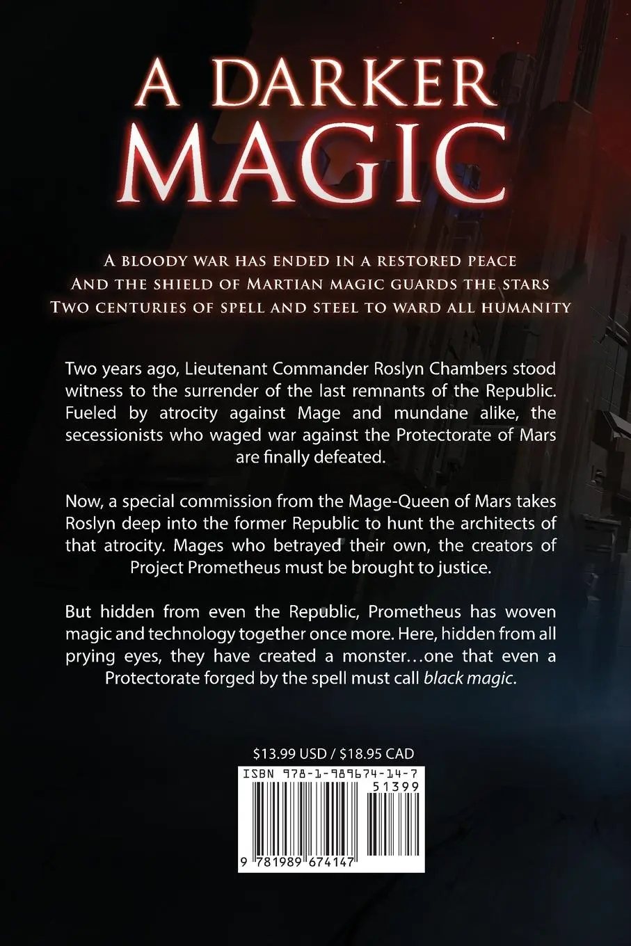 Rückseite: 9781989674147 | A Darker Magic | Glynn Stewart | Taschenbuch | Englisch | 2021