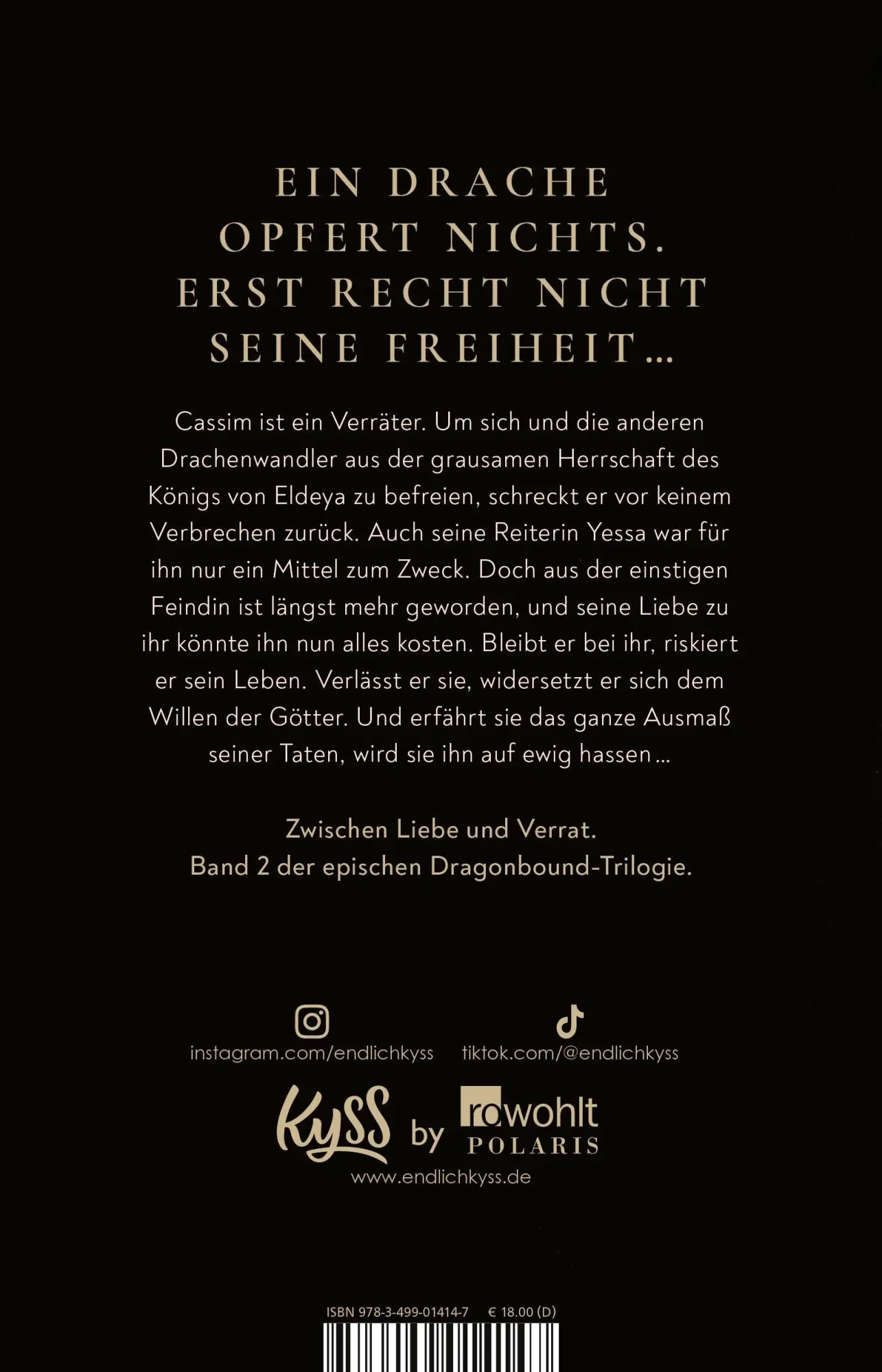 Rückseite: 9783499014147 | Ashen Throne | Marie Niehoff | Taschenbuch | Die Dragonbound-Trilogie