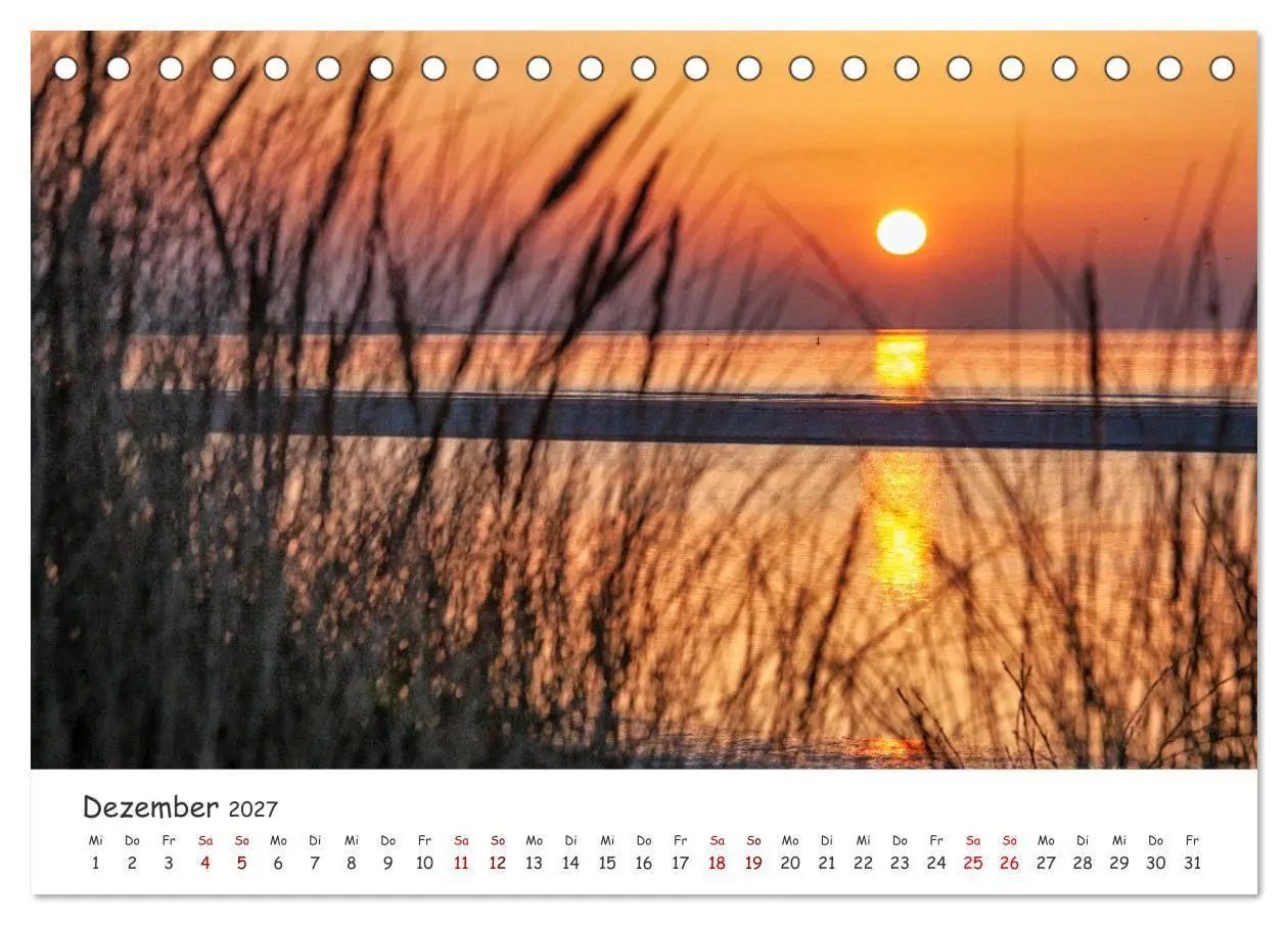 Bild: 9783569474147 | Sehnsuchtinsel Langeoog (Tischkalender 2027 DIN A5 quer), CALVENDO...