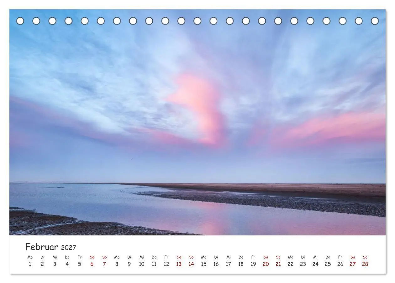 Bild: 9783569474147 | Sehnsuchtinsel Langeoog (Tischkalender 2027 DIN A5 quer), CALVENDO...