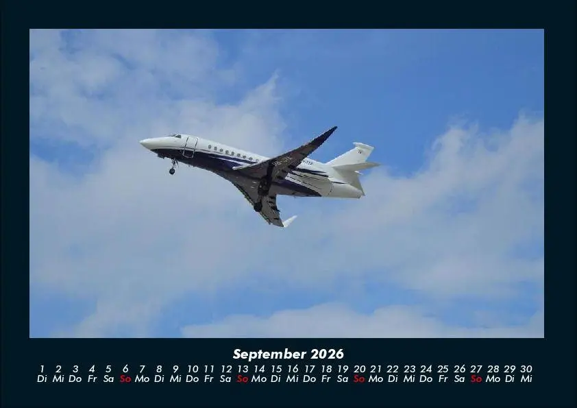 Bild: 9783695414147 | Flugzeuge 2026 Fotokalender DIN A4 | Tobias Becker | Kalender | 2026