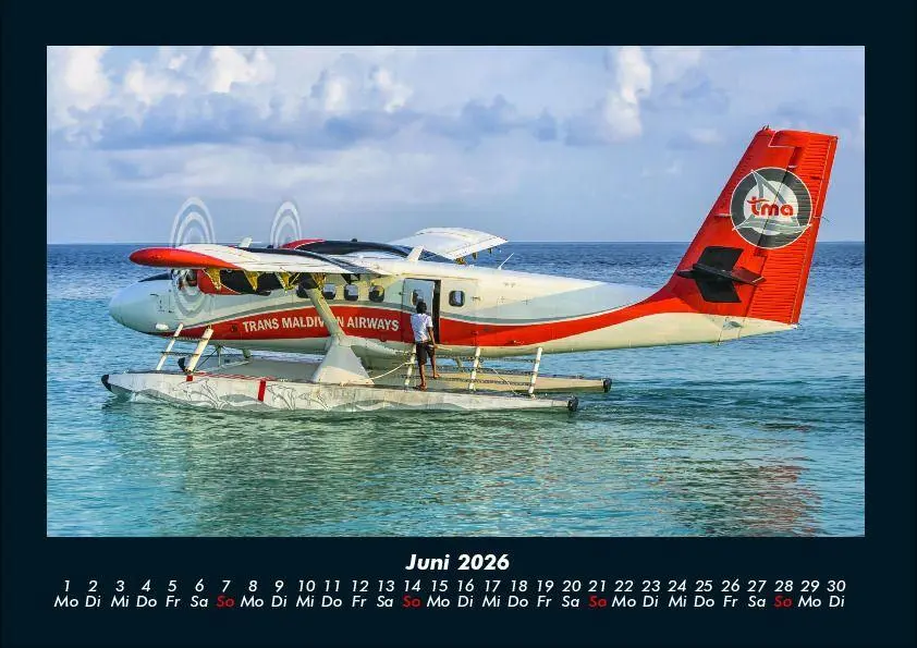 Bild: 9783695414147 | Flugzeuge 2026 Fotokalender DIN A4 | Tobias Becker | Kalender | 2026