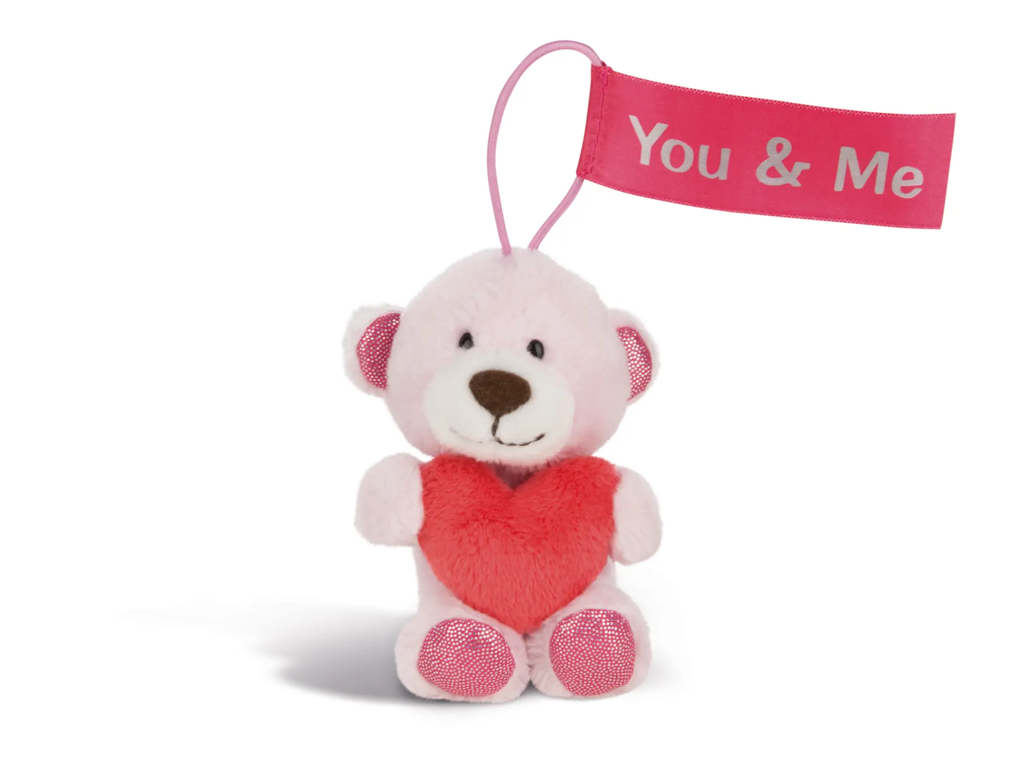 Cover: 4012390444247 | Nici 44424 Love Bären 11cm mit Loop, 4 Des. im Display | 44424