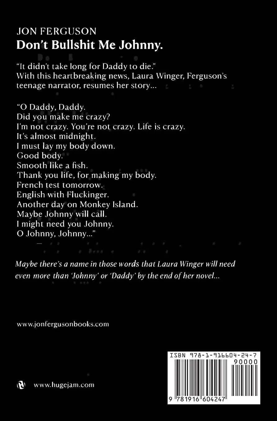 Rückseite: 9781916604247 | Don't Bullshit Me Johnny | Jon Ferguson | Taschenbuch | Englisch