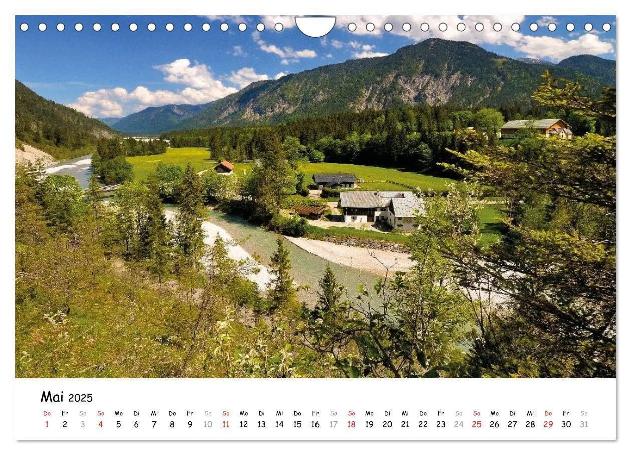 Bild: 9783435574247 | Wunderschönes Isartal 2025 (Wandkalender 2025 DIN A4 quer),...