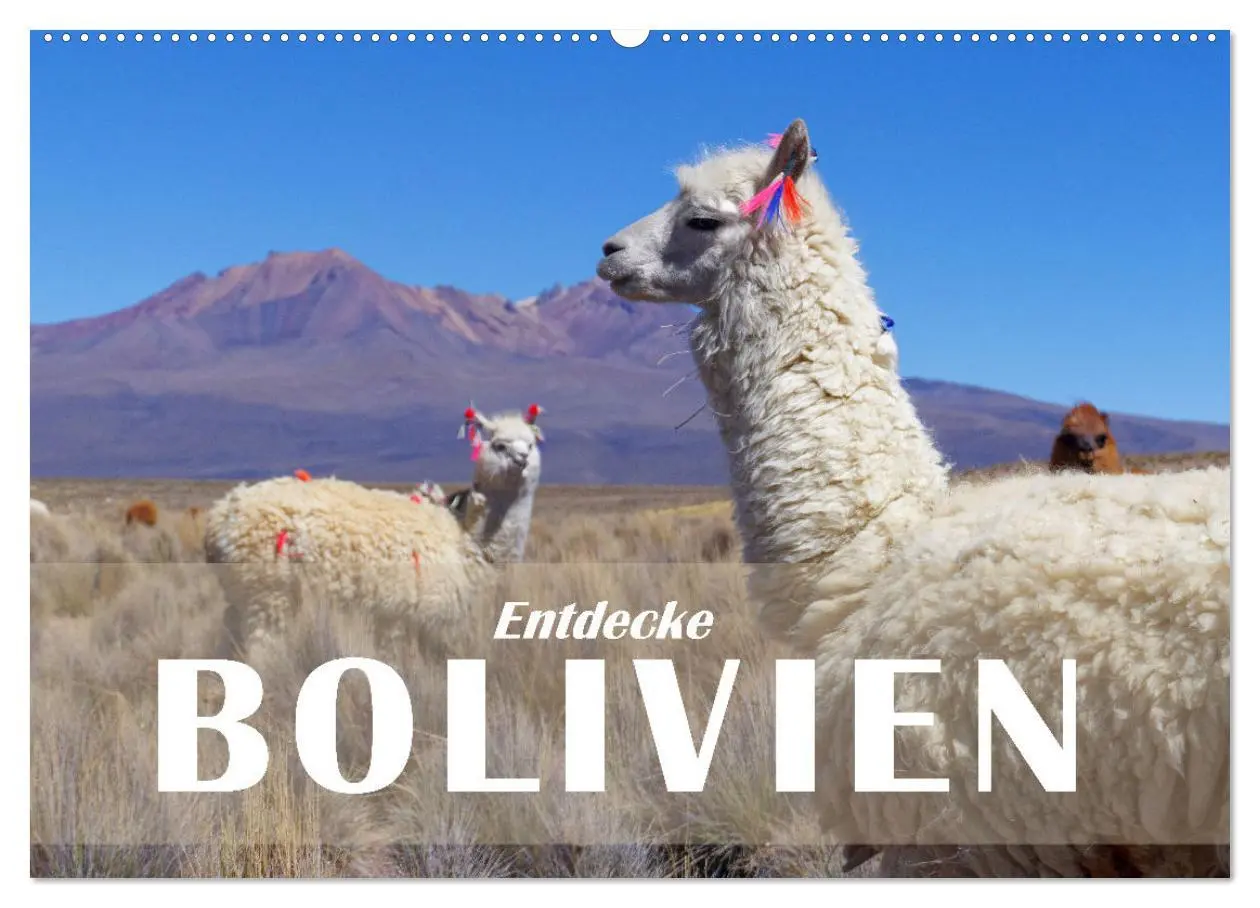 Cover: 9783457354247 | Entdecke Bolivien (Wandkalender 2026 DIN A2 quer), CALVENDO...
