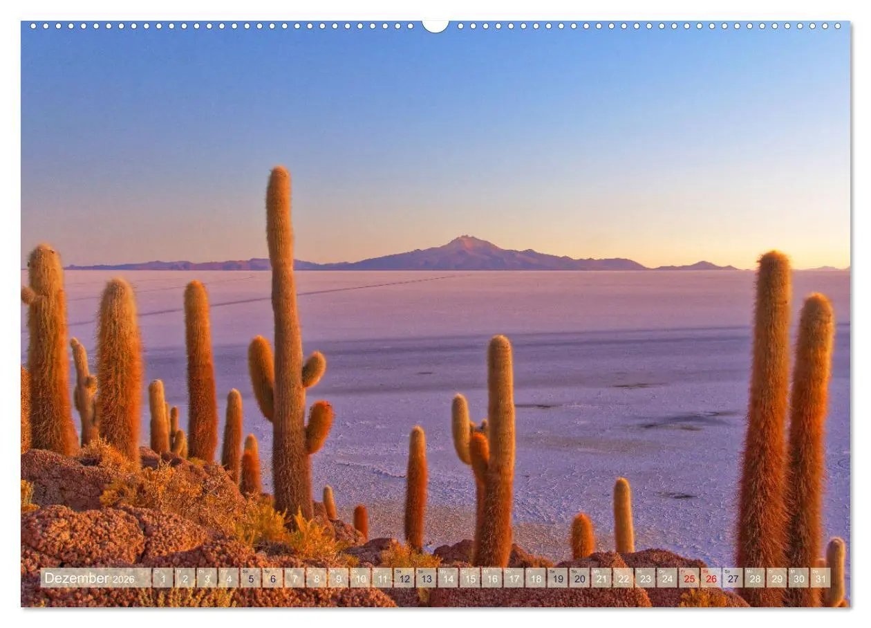 Bild: 9783457354247 | Entdecke Bolivien (Wandkalender 2026 DIN A2 quer), CALVENDO...