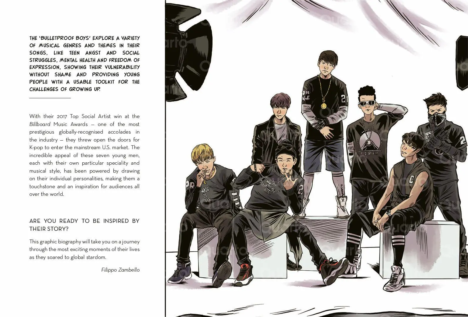 Bild: 9783735854247 | BTS: Die Graphic Novel Biografie | Filippo Zambello | Buch | 128 S.