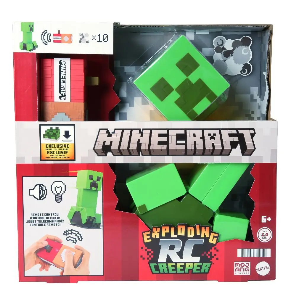 Cover: 194735184347 | Minecraft Exploding RC Creeper | Offene Verpackung | HRR48 | 2024