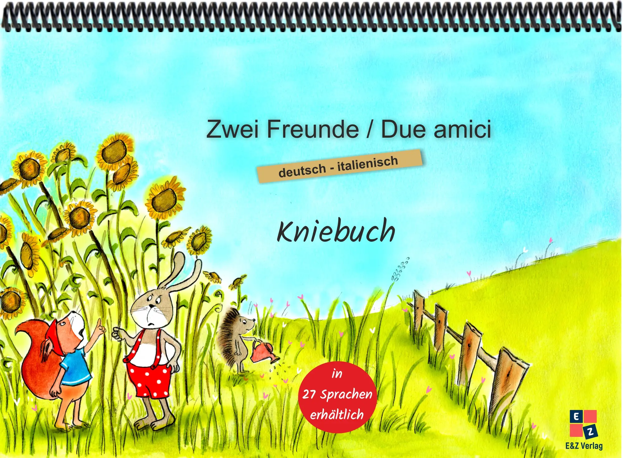 Cover: 4262416634347 | Zwei Freunde | Kniebuch deutsch / italienisch | Helga Momm | Buch
