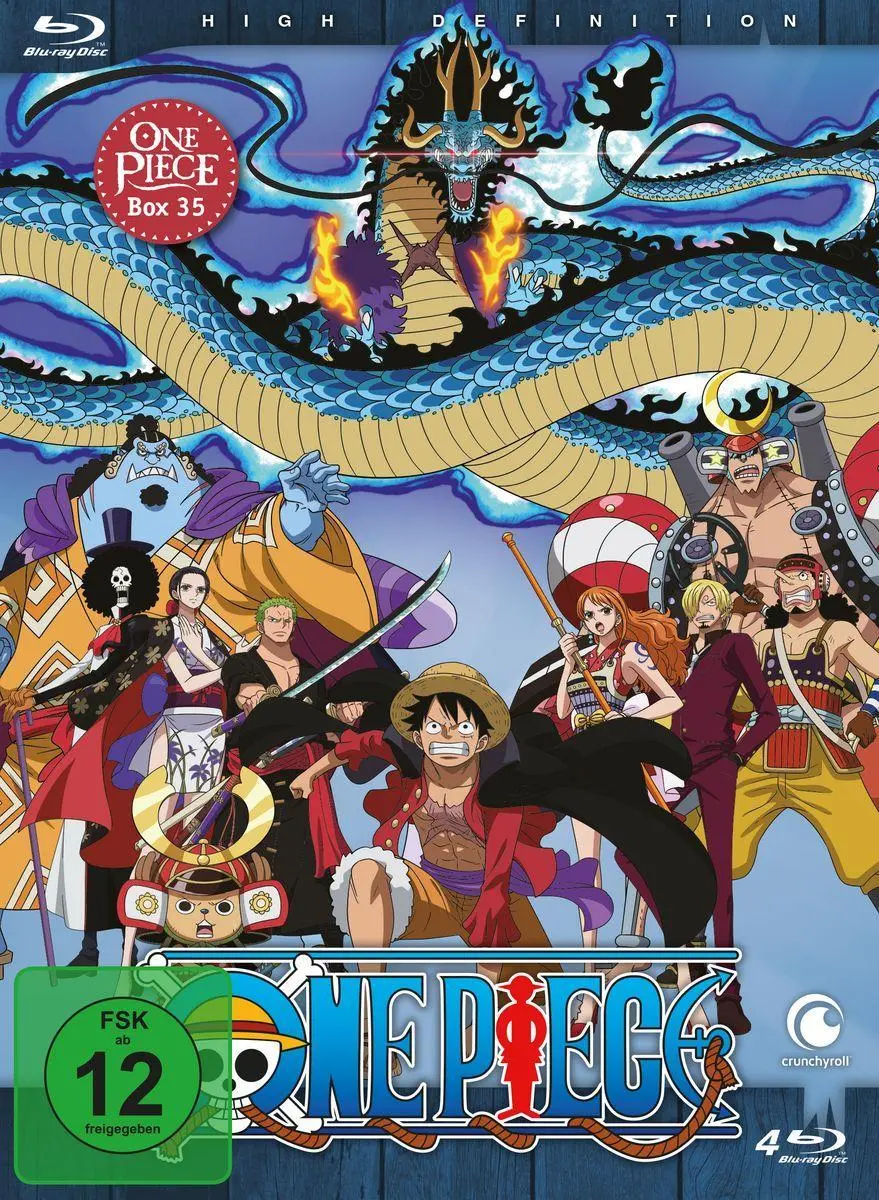 One Piece - TV-Serie - Box 35 (Episoden 1.001 - 1.025) [4 Blu-rays]