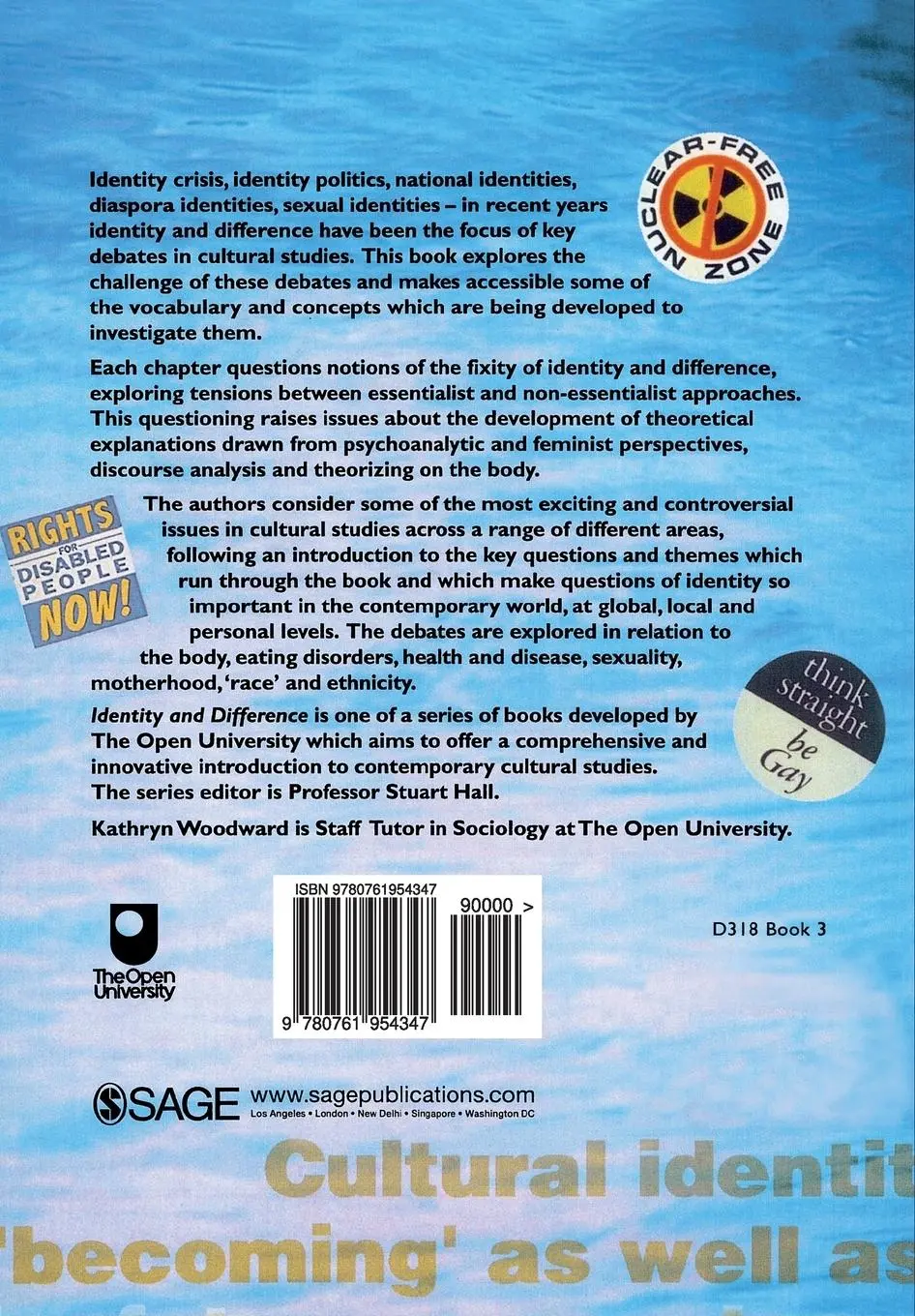 Rückseite: 9780761954347 | Identity and Difference | Kathryn Woodward | Taschenbuch | Englisch