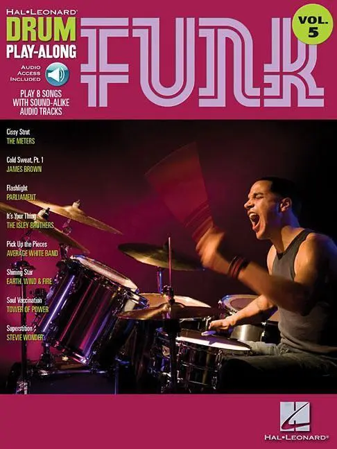 Cover: 9781423404347 | Funk - Drum Play-Along Volume 5 (Book/Online Audio) | Hal Leonard Corp