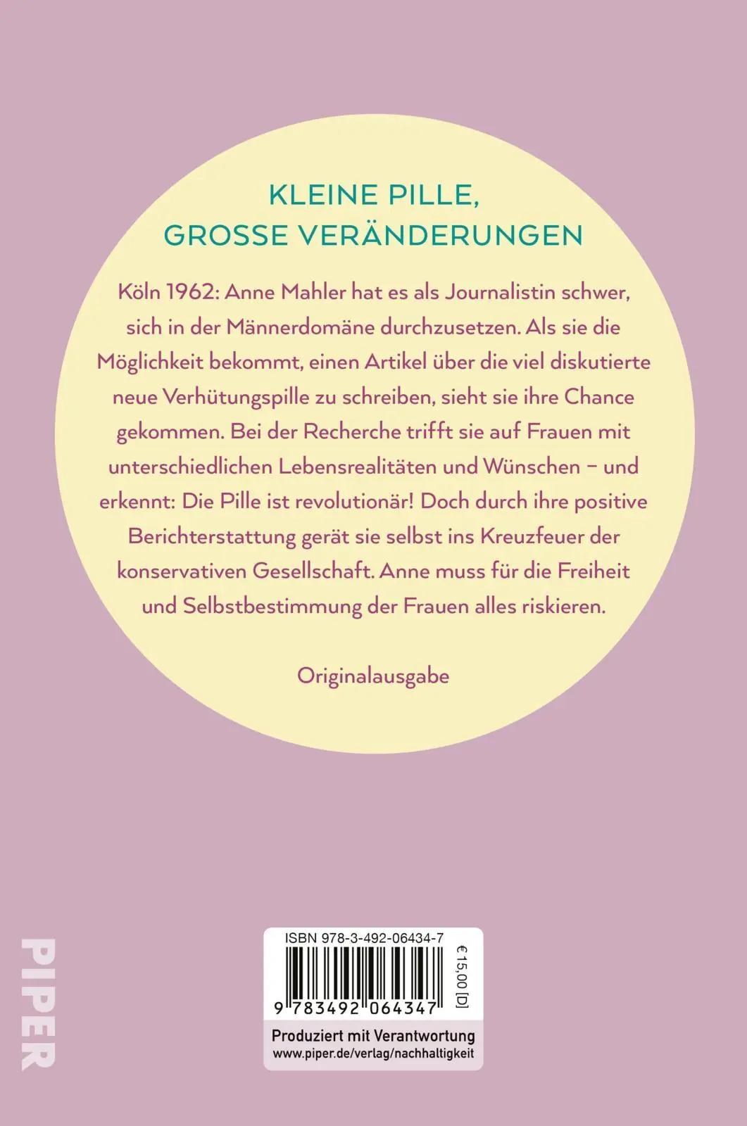 Rückseite: 9783492064347 | Eine neue Freiheit | Leonora Adam | Taschenbuch | 352 S. | Deutsch