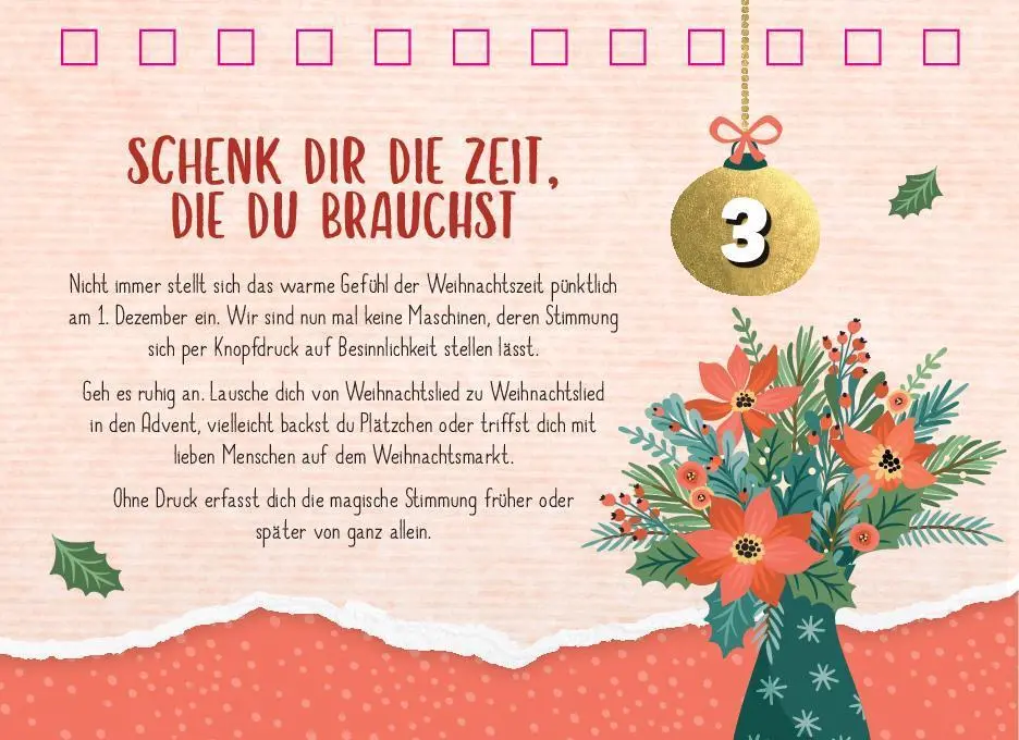 Bild: 9783625194347 | 24 kleine Entspannungspausen für die Adventszeit | Buch | 48 S. | 2025