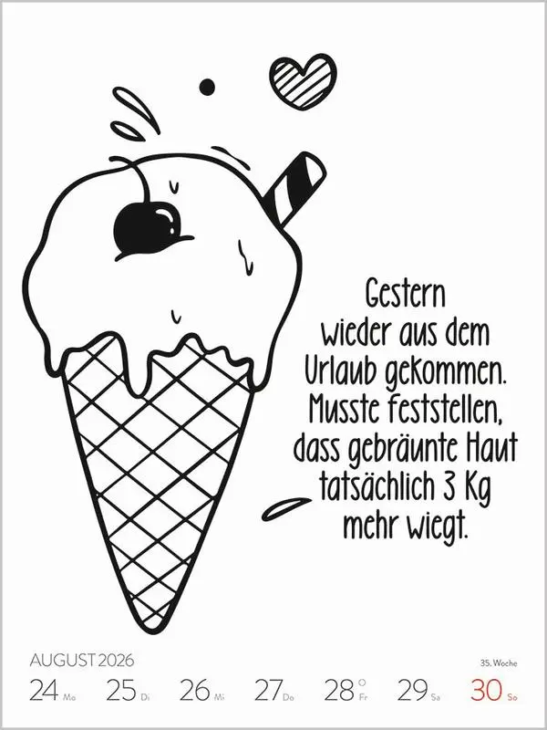 Bild: 9783731884347 | Visual Words 2026 | Verlag Korsch | Kalender | Spiralbindung | 54 S.