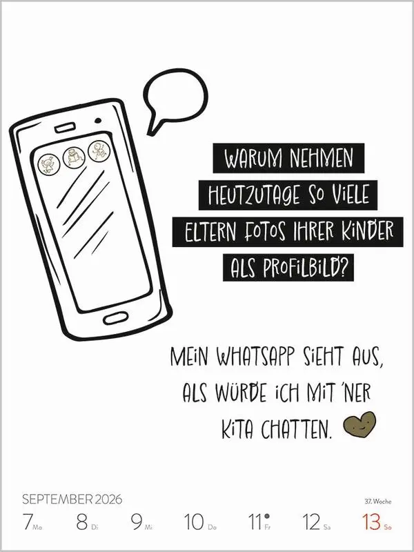 Bild: 9783731884347 | Visual Words 2026 | Verlag Korsch | Kalender | Spiralbindung | 54 S.