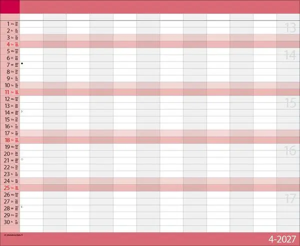 Bild: 9783819304347 | Teamplaner 2027 | Verlag Korsch | Kalender | 13 S. | Deutsch | 2027