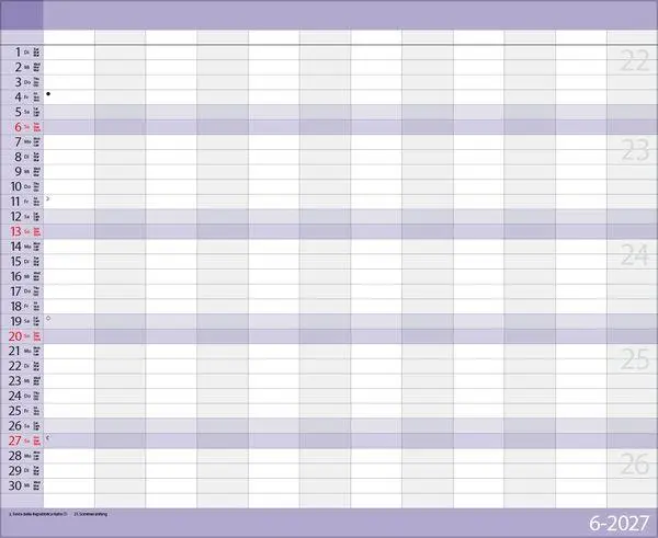 Bild: 9783819304347 | Teamplaner 2027 | Verlag Korsch | Kalender | 13 S. | Deutsch | 2027
