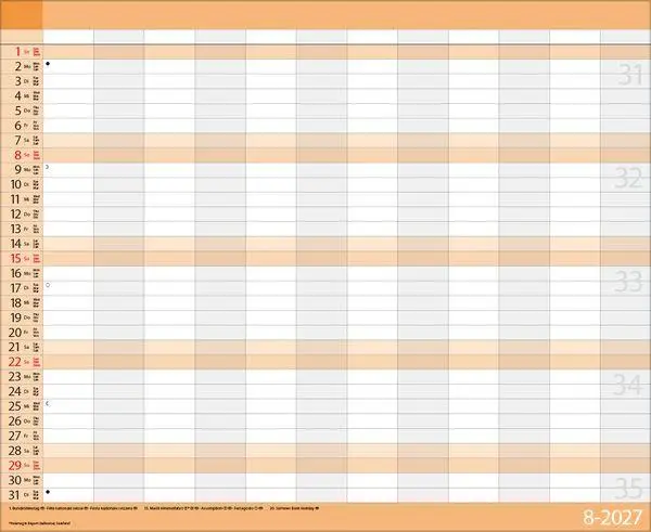 Bild: 9783819304347 | Teamplaner 2027 | Verlag Korsch | Kalender | 13 S. | Deutsch | 2027