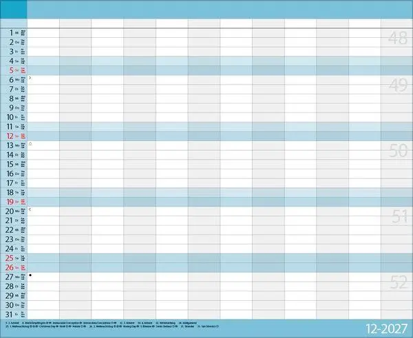 Bild: 9783819304347 | Teamplaner 2027 | Verlag Korsch | Kalender | 13 S. | Deutsch | 2027