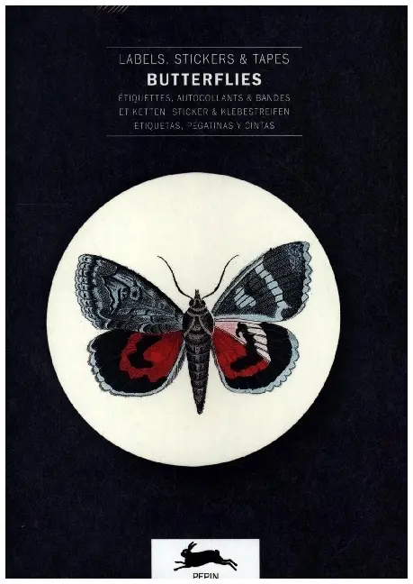 Cover: 9789460094347 | Butterflies | Label and Sticker Book | Pepin van Roojen | Taschenbuch