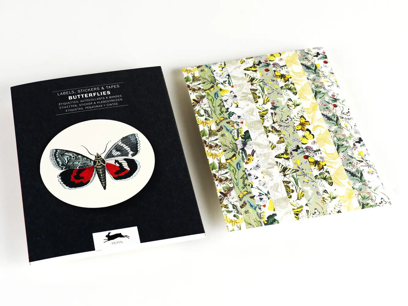 Bild: 9789460094347 | Butterflies | Label and Sticker Book | Pepin van Roojen | Taschenbuch