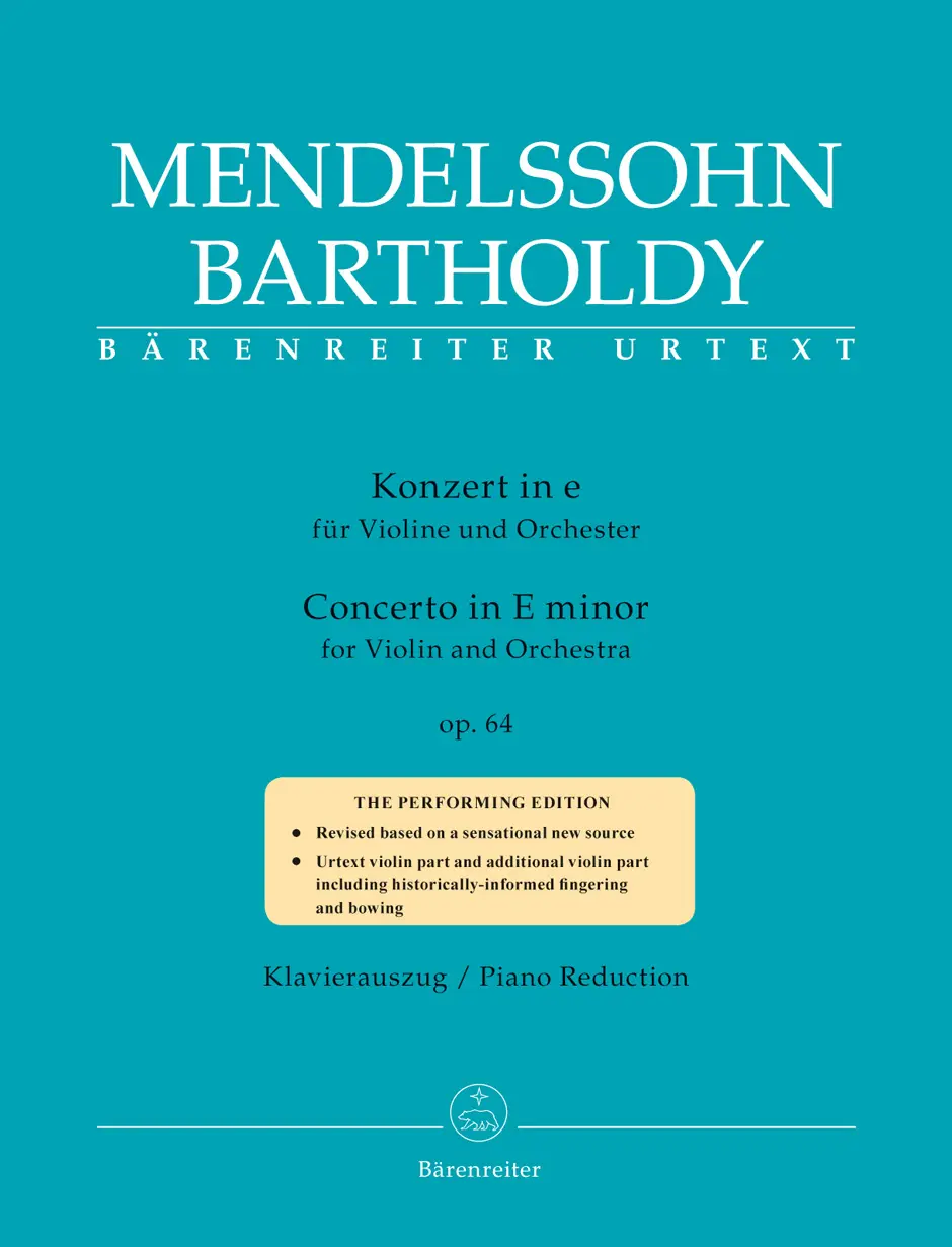 Cover: 9790006564347 | Konzert für Violine und Orchester e-Moll op. 64 | Bartholdy | Deutsch