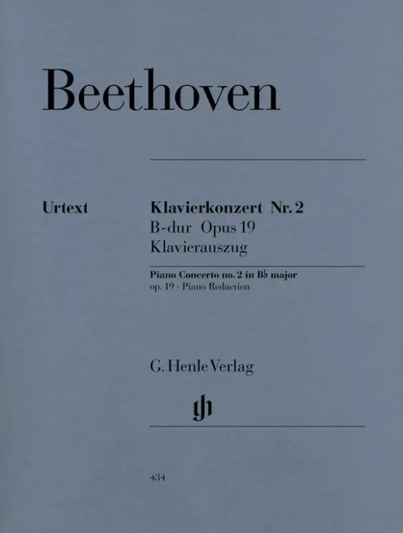 Cover: 9790201804347 | Beethoven, Ludwig van - Klavierkonzert Nr. 2 B-dur op. 19 | Küthen