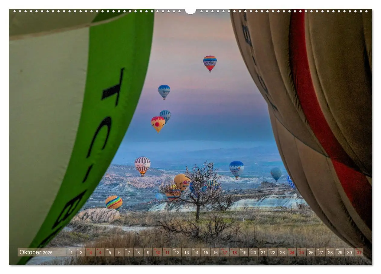 Bild: 9783457404447 | Heißluftballons Die sanften Riesen (Wandkalender 2026 DIN A2 quer),...