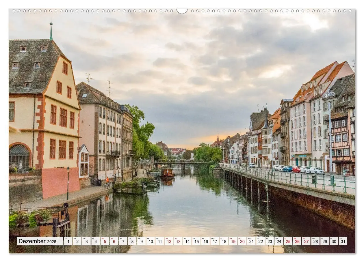 Bild: 9783457714447 | Romantisches Straßburg (hochwertiger Premium Wandkalender 2026 DIN...