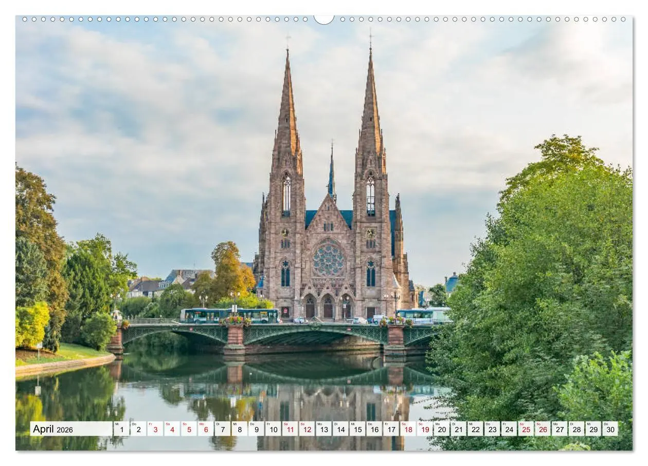 Bild: 9783457714447 | Romantisches Straßburg (hochwertiger Premium Wandkalender 2026 DIN...