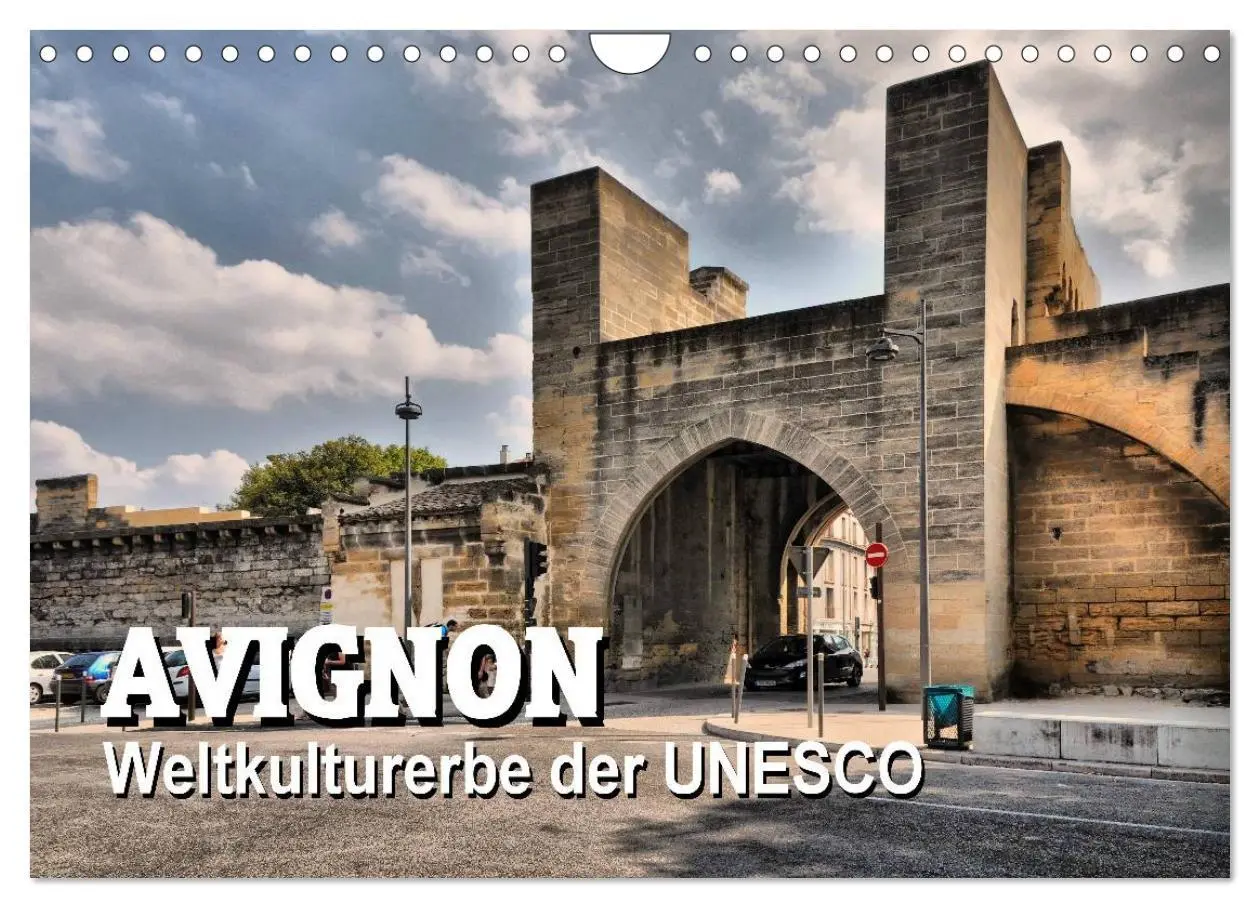 Cover: 9783516044447 | Avignon - Weltkulturerbe der UNESCO (Wandkalender 2026 DIN A4...